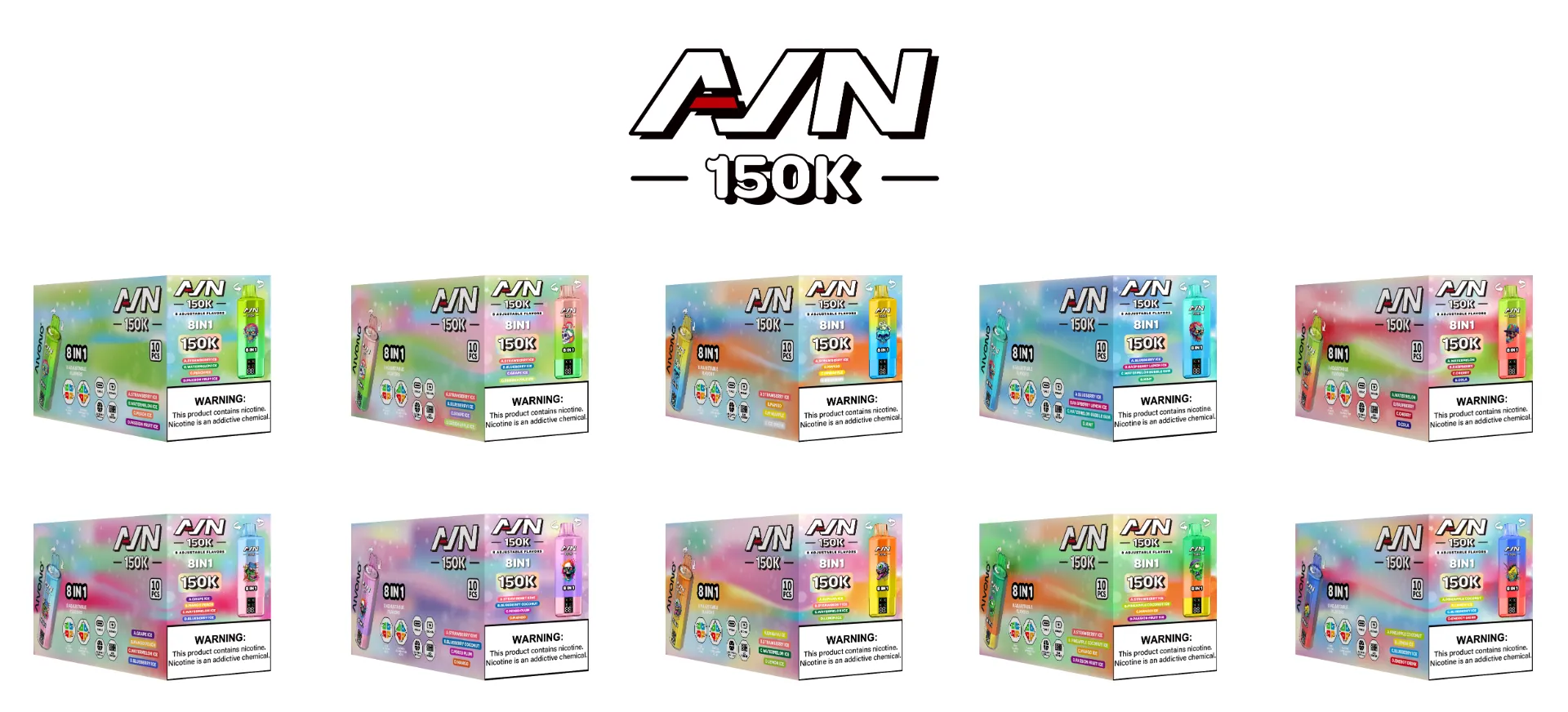 Aivono Aim Avn 150k Disposable Vape with 4 flavors