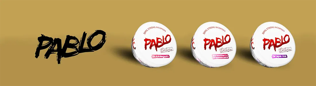 Factory Wholesale Super Strong Pablo Nicotine Pouches