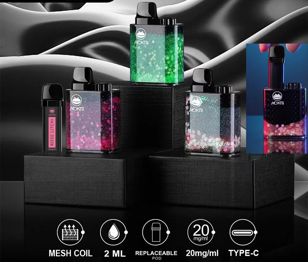 disposable vape with led screen
