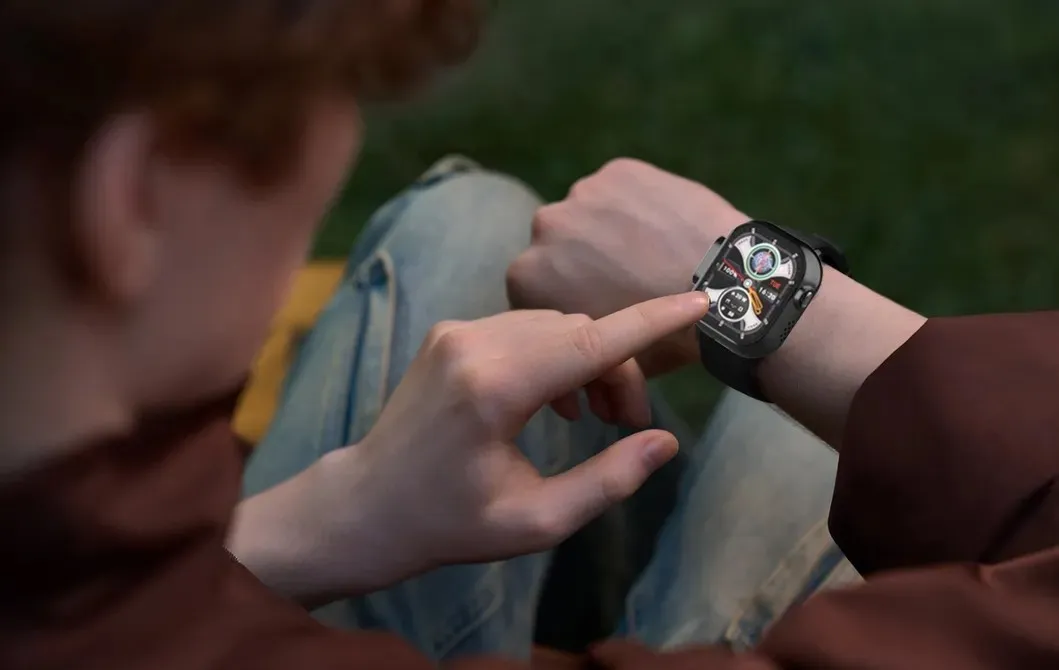 S10 Refillable Pod System Smart Watch Vape with touch screen