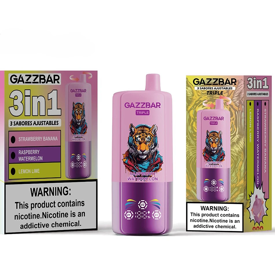 Gazzbar Triple Flavors 60k Puff Disposable Vape